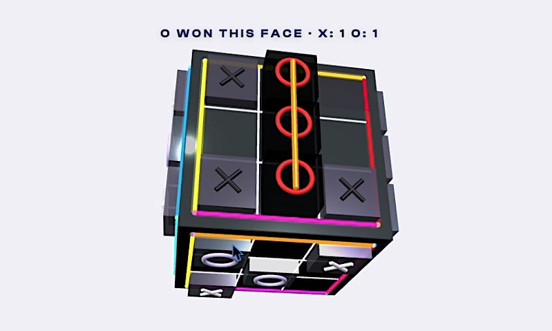 Golden win bar striking through winning marks